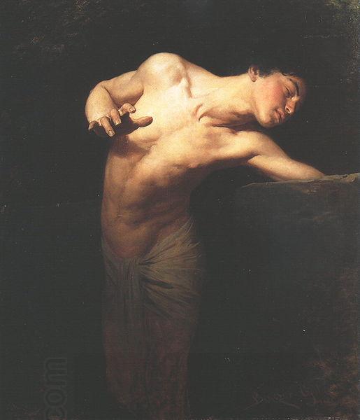 Gyula Benczur Narcissus